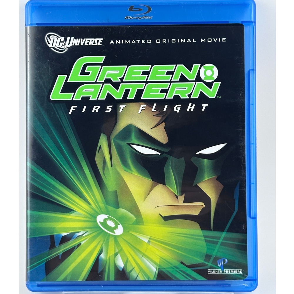 Green Lantern First Flight DC Universe Animated Movie Blu-ray Disc